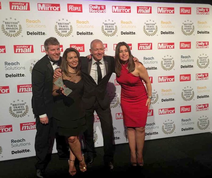 RIU British Travel Awards 2018