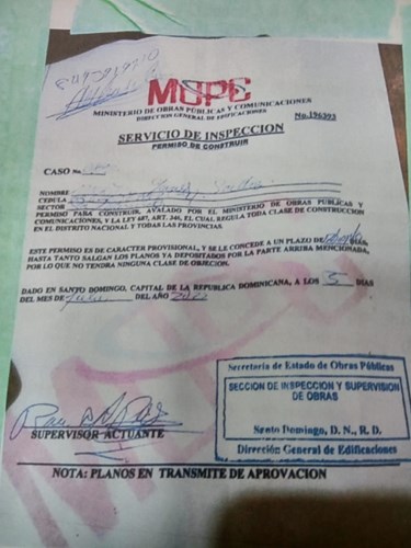 Documento que se estaría utilizando indebidamente por desaprensivos