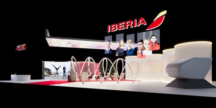 Stand de Iberia en FITUR 2023