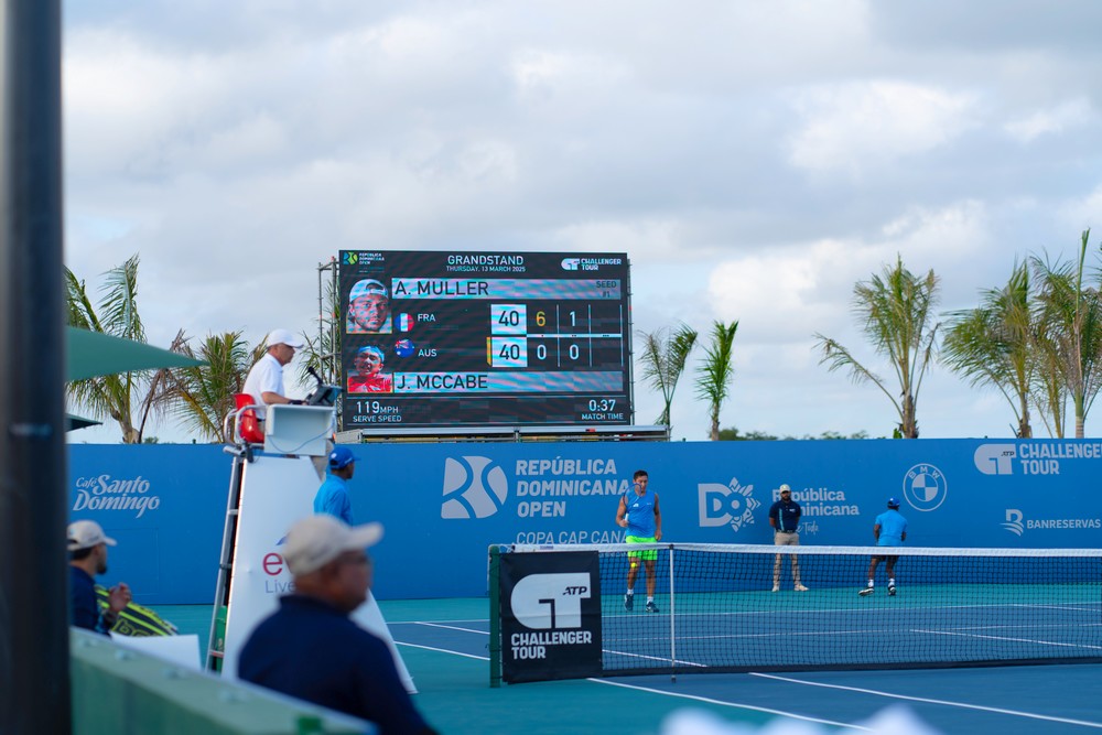 Cap Cana vuelve a ser sede del tenis profesional con el República Dominicana Open Copa Cap Cana | Online Plus