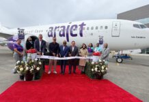 Arajet recibe de Boeing aeronave número 15 en Seattle bautizada “Isla Catalina”