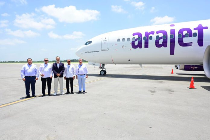 Diego de Ocampo aeronave 16 de Arajet
