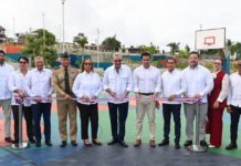 Abinader y Collado inauguran bulevar de la Salud en Haina