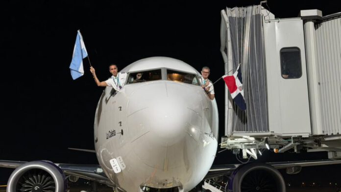 Llegada de Arajet a Rosario en Argentina